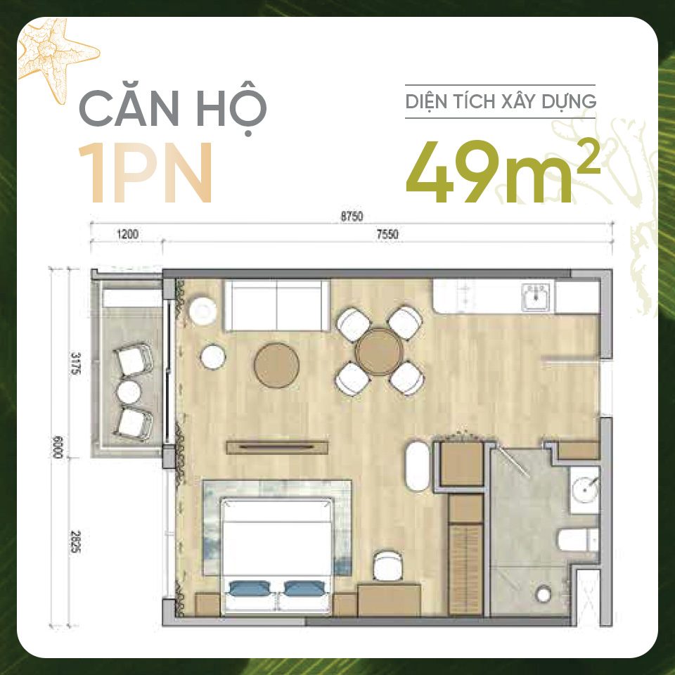 Căn hộ 1PN