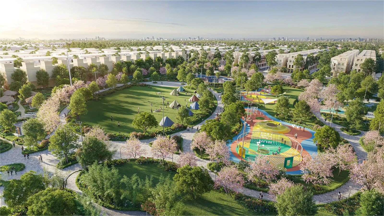 Công viên thể thao liên hoàn The Pop Art Park (4.3ha)